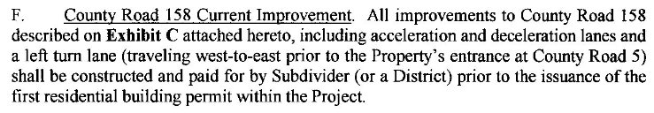 CR 158 Improvements Elbert County